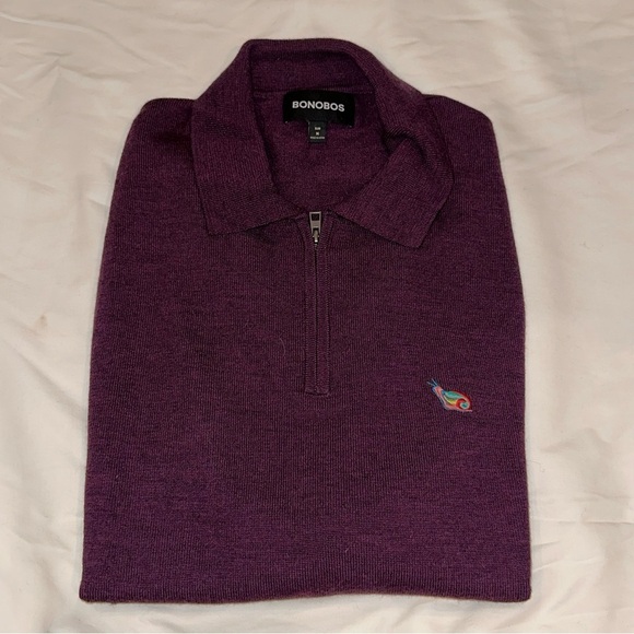 Bonobos Other - Bonobos Quarter Zip Sweater